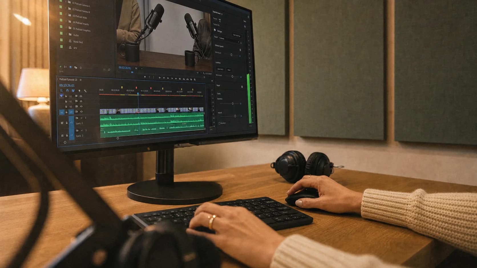 Podcast editing services